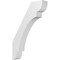 Ekena Millwork 3 1/2-in. W x 16-in. D x 24-in. H Olympic Architectural Grade PVC Knee Brace BRCP035X16X24OLY - alternate 1